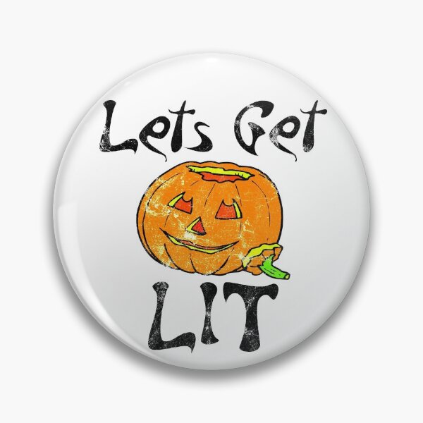 Item preview, Lets Get LIT Pumpkin designed and sold by cfspider.