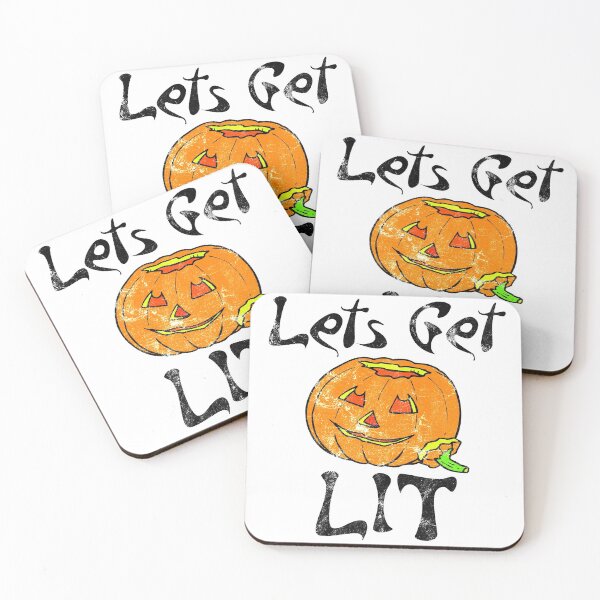Item preview, Lets Get LIT Pumpkin designed and sold by cfspider.