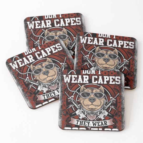 Item preview, Real Heroes Don't Wear Capes They Wear Dog Tags Custom T-shirts and Accessories. designed and sold by CreativRoyale.