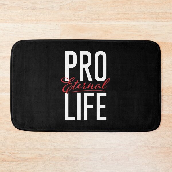 Item preview, Pro Eternal Life (White-Red) designed and sold by domusfidei.