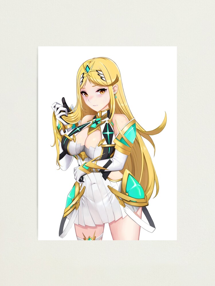 Xenoblade Chronicles 2 Mythra Silver Cosplay Wig