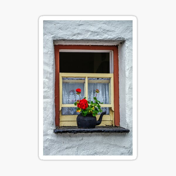 Item preview, Traditional Cottage Window - Bunratty - County Clare - Ireland designed and sold by TonyCrehan.