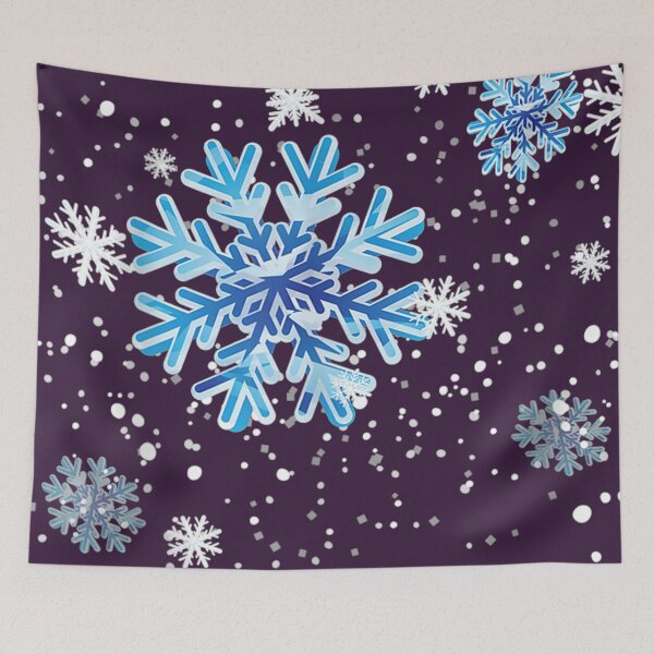 Item preview, Snowflakes winter freak nature designed and sold by linhkaphung.
