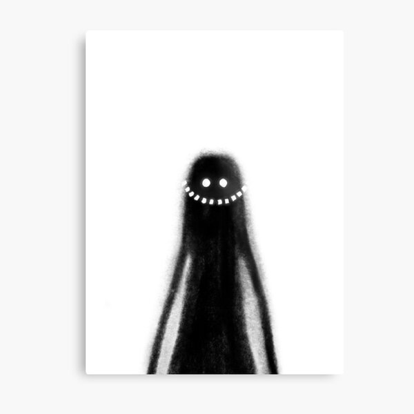 Shadow Grin Metal Print