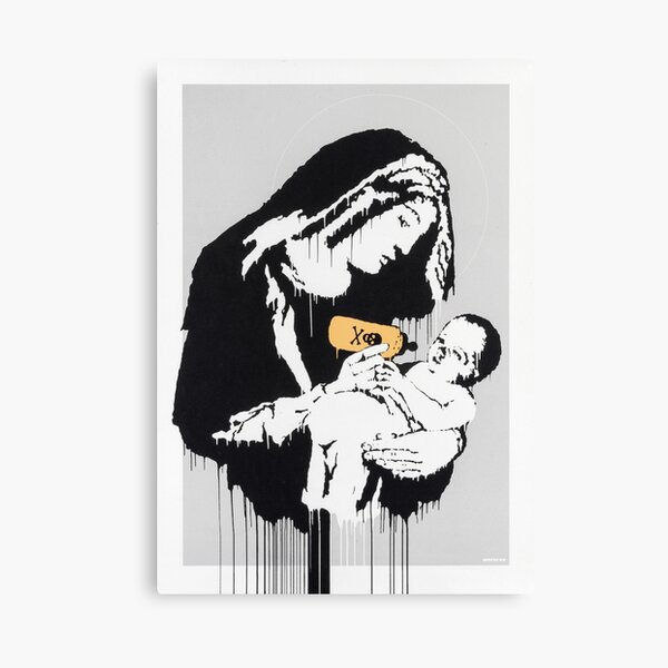 Aperçu de l'œuvre Mary toxique de Banksy créée et vendue par WE-ARE-BANKSY.