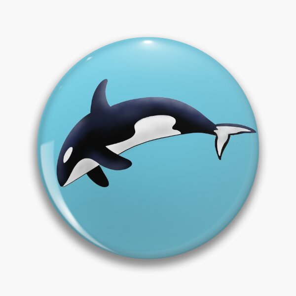 Item preview, Killer Whale Orca Sticker designed and sold by Krista Eliot.