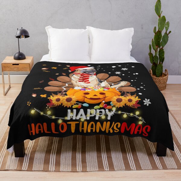 Item preview, Happy Hallothanksmas German Shepherd Halloween Thanksgiving Christmas Gift designed and sold by UriahKoch.