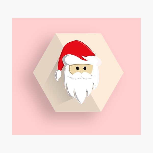Item preview, Minimal Santa Claus designed and sold by Chaotic Neutral.