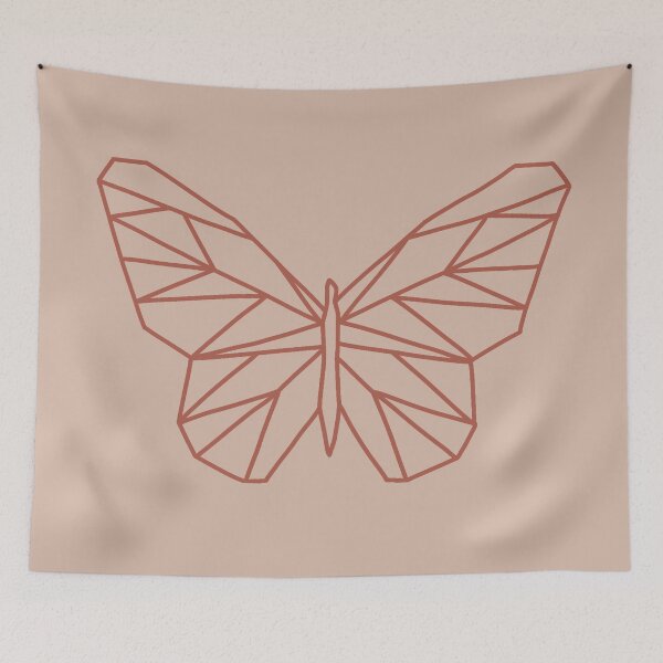 Artikelvorschau, Geometrischer Schmetterling entworfen und verkauft von One Line Aesthetics ♡.