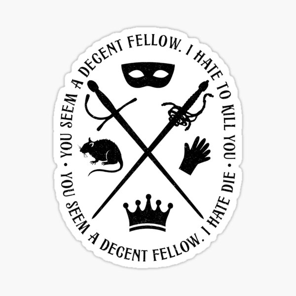 Decent Fellow Sticker