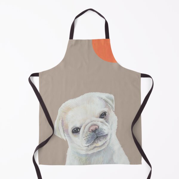 Item preview, white pug dog designed and sold by Lexthellamasart.