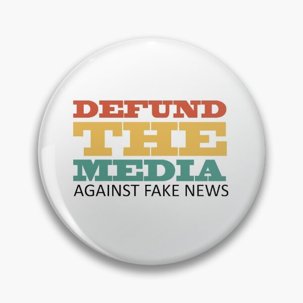 Item preview, Defund Media T-shirts | Against fake news designed and sold by bhaktishendkar.