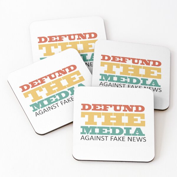Item preview, Defund Media T-shirts | Against fake news designed and sold by bhaktishendkar.