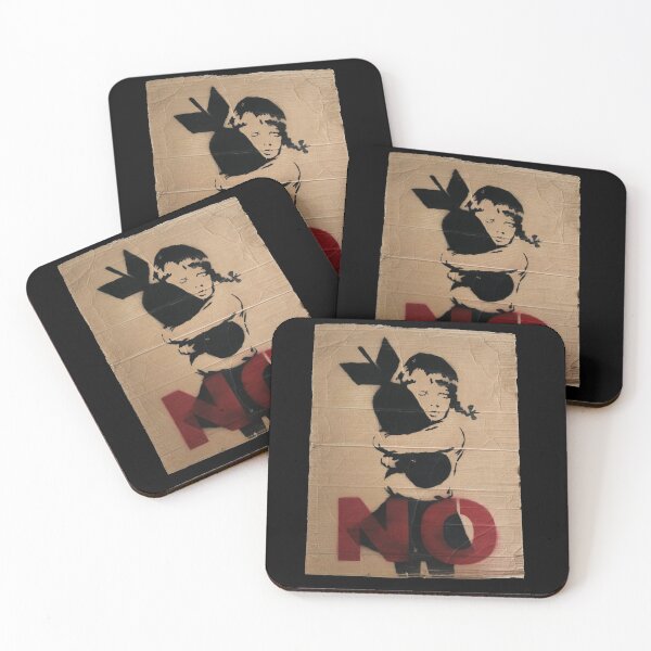 Item preview, Banksy bomb hugger cardboard protest placard 2003 designed and sold by WE-ARE-BANKSY.