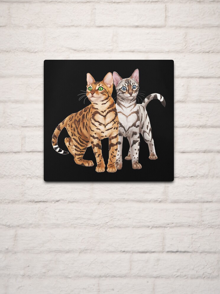 Bengal Cat Buddies! Rosette and Snow Bengal Cats Premium T-Shirt