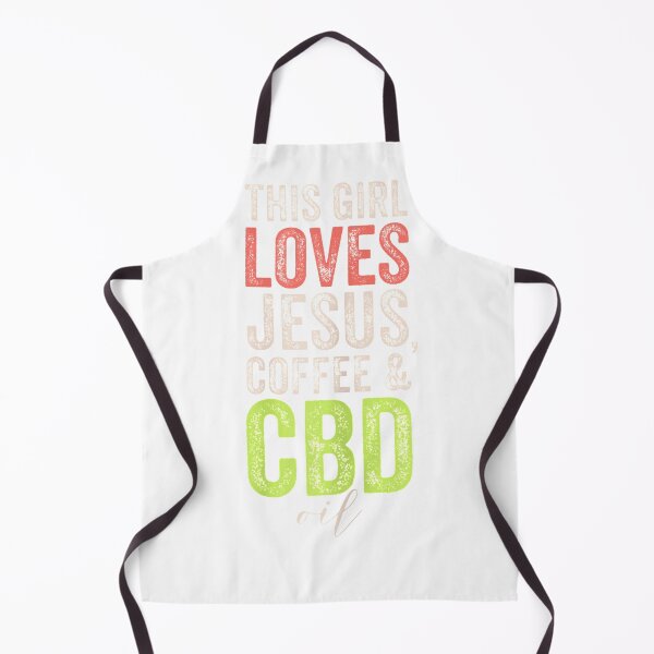 Item preview,  CBD Oil Hemp This Girl Loves Jesus Coffee CBD Oil  designed and sold by GillesBoffrand.