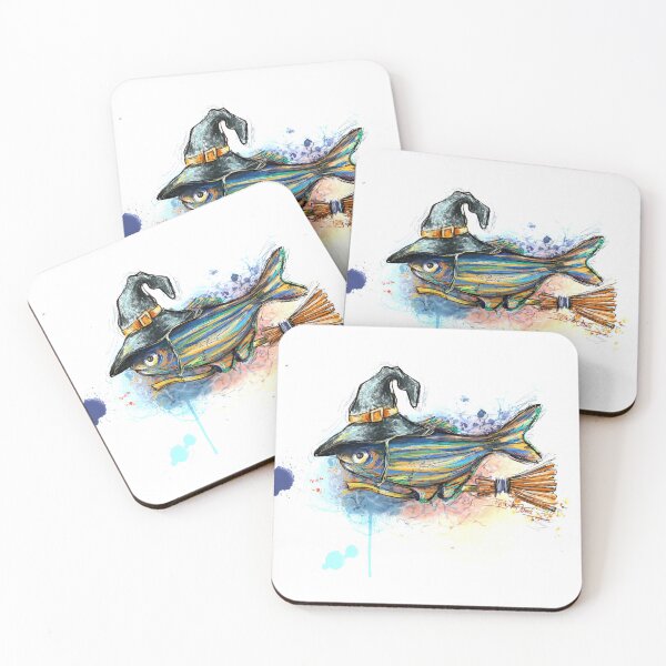 Item preview, Halloween Zebrafish Witch designed and sold by priyankaoberoi.