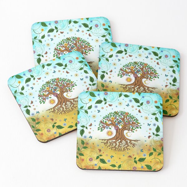Item preview, Whimsical Tree of Life - Yggdrasil  designed and sold by k9printart.