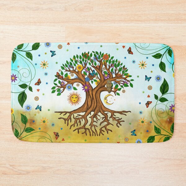 Item preview, Whimsical Tree of Life - Yggdrasil  designed and sold by k9printart.