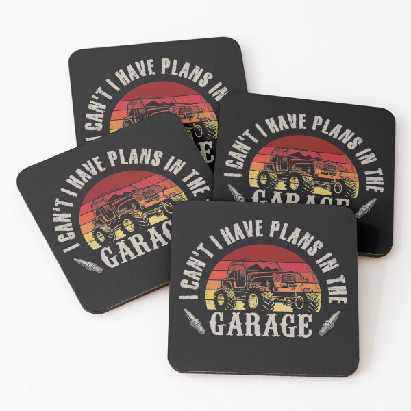 Item preview, I Can't I Have Plans in the Garage designed and sold by dotzi.