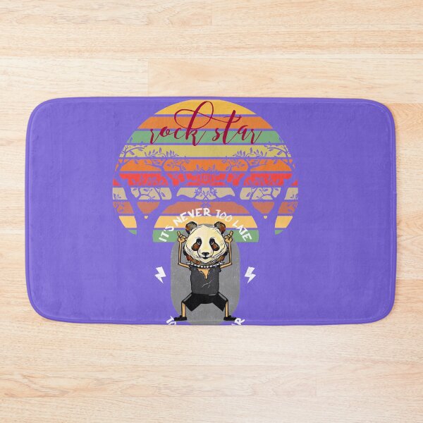Item preview, Rock Star Panda, it's never too late designed and sold by HamiltonmagicTs.