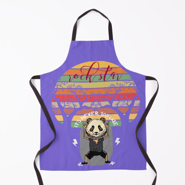 Item preview, Rock Star Panda, it's never too late designed and sold by HamiltonmagicTs.