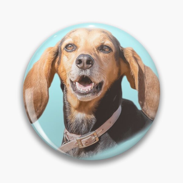 Item preview, Tsivlou, mother of Kroko portrait. Bluish background. designed and sold by KrokoStories.