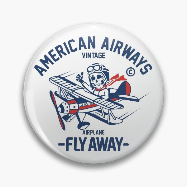 Item preview, Airplane, pilot, vintage, biplane, funny gift idea designed and sold by ThommyBLN.