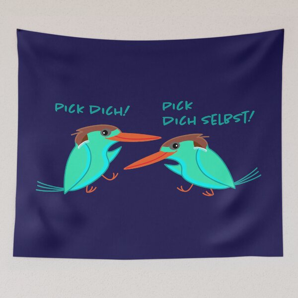 Item preview, Funny birds in quarrel designed and sold by spontania.