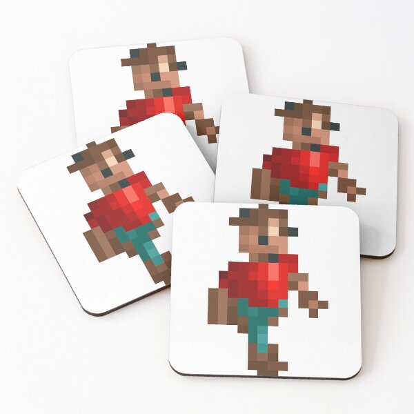 Item preview, Rollercoaster Tycoon Guest (Red) designed and sold by Kaynines.