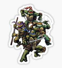 Turtle Power (textless) Sticker