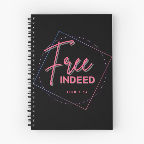 Item preview, Free Indeed (John 8:36) : Faith Based Gifts Idea designed and sold by SJRoil.