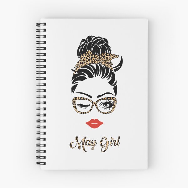 Item preview, May Girl Woman Lips Eyes Lady Leopard Birthday Gift designed and sold by CreativeGift.
