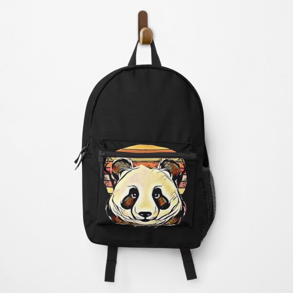 Item preview, Panda Face at Sunset designed and sold by HamiltonmagicTs.