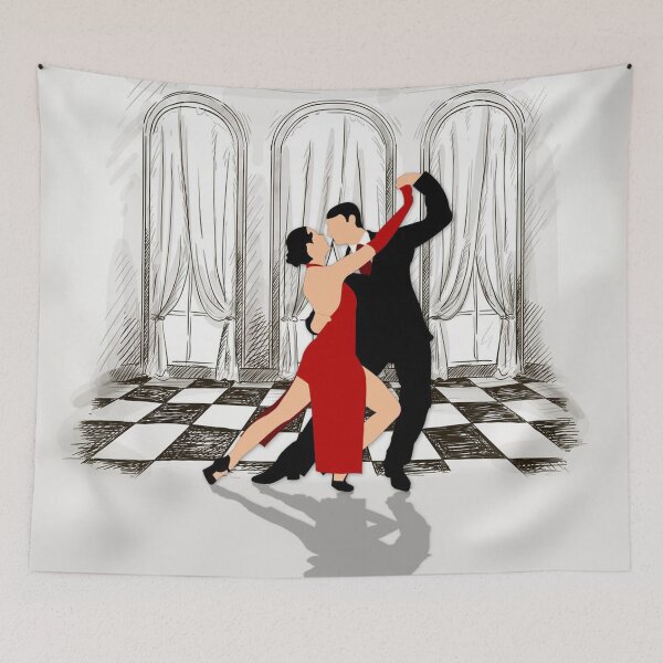 Item preview, Elegant Ballroom Dancing designed and sold by doniainart.
