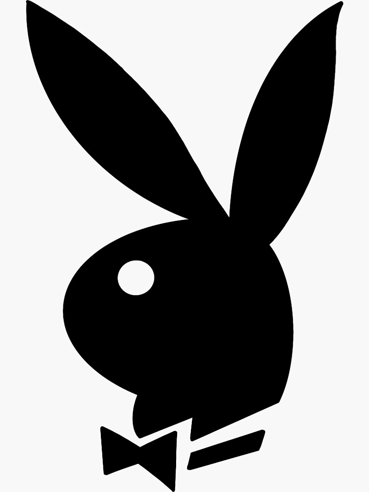 "Playboy Bunny Tattoo Sticker " Sticker by fatherhailss