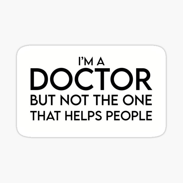 PhD Sticker