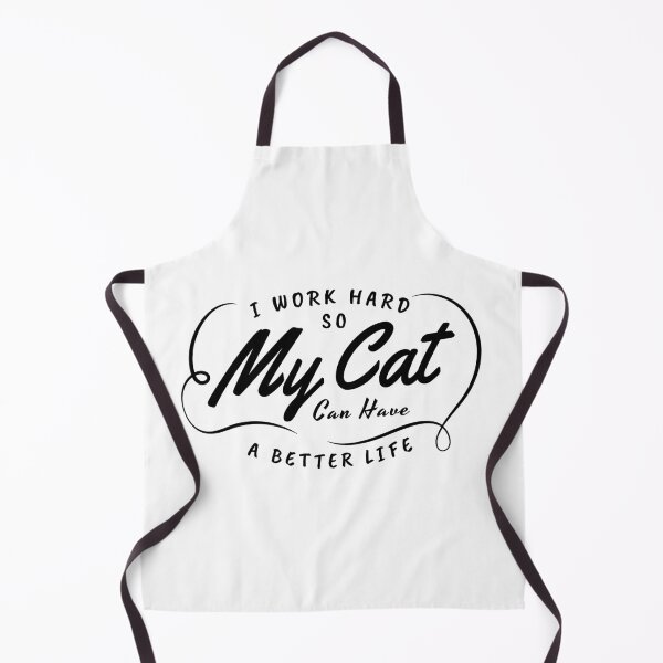 Item preview, I work hard so my Cat can have a better life T-Shirt designed and sold by nimaxs.