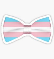 Trans Pride Bow-tie Sticker