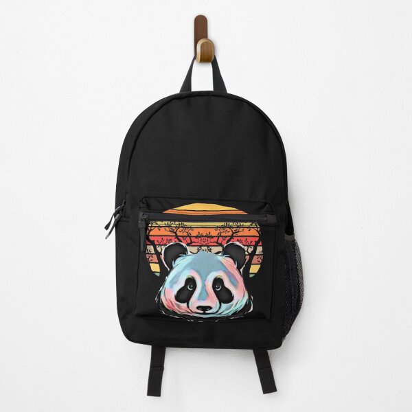 Item preview, Blue Panda Face at Sunset designed and sold by HamiltonmagicTs.
