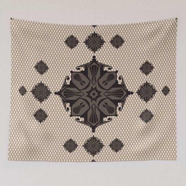 Item preview, decorative abstract background illustration pattern designed and sold by ErhanArt.