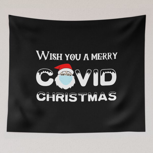 Item preview, Wish you a Christmas Quarantine 2020 Funny Santa designed and sold by KhanWill.