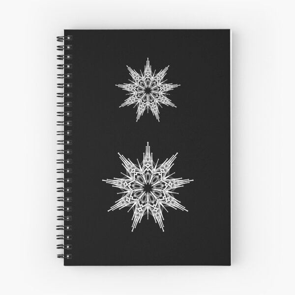 Item preview, Double Gothic rosette (white)(only use it on black or dark fabric) designed and sold by Pati-Onirie.