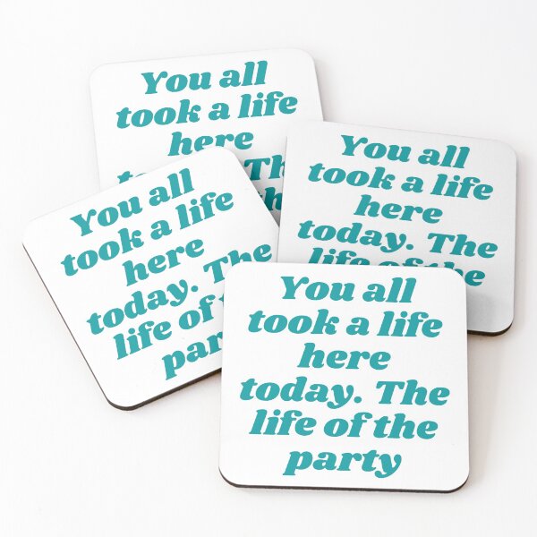 Item preview, Michael Scott-The office quote "The life of the party" designed and sold by Quoteeble.