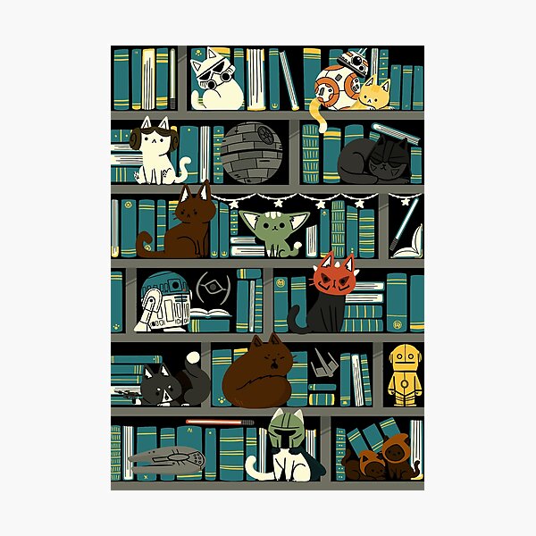 Item preview, Library Kitten Wars designed and sold by TaylorRoss1.
