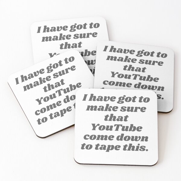 Item preview, Michael Scott-The office Youtube Quote designed and sold by Quoteeble.