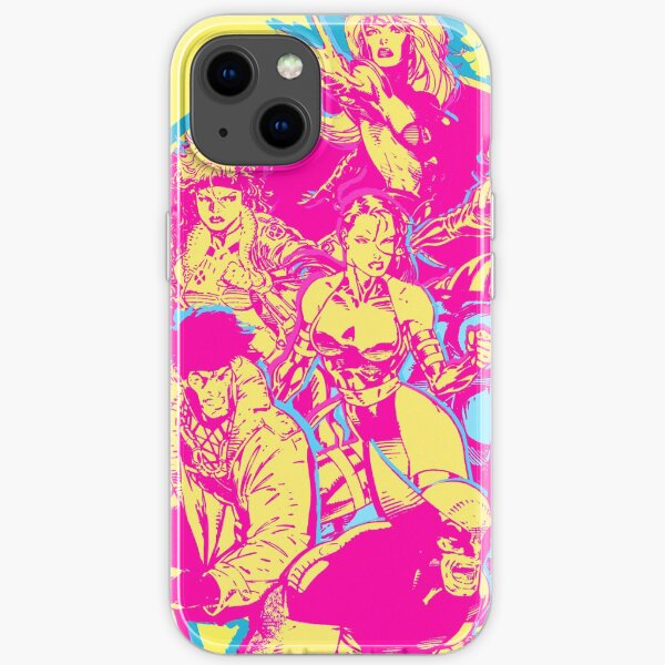 90er Jahre Jim Lee X-Men Group iPhone Flexible Hülle