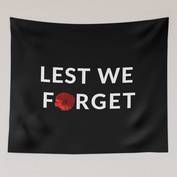 Item preview, lest we forget - single poppy designed and sold by quoting.