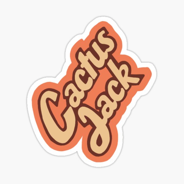 Kaktus Jack Aufkleber Sticker
