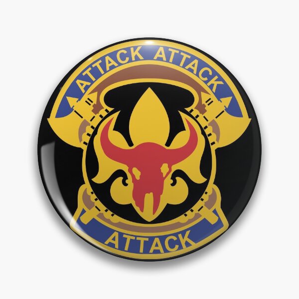 Item preview, 34th Infantry Division "Attack, Attack, Attack!" (United States Army) designed and sold by wordwidesymbols.